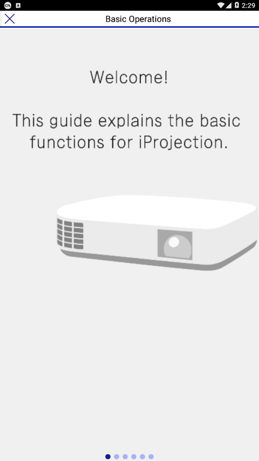 Epson iProjection app1