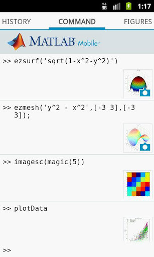 MATLAB Mobile app3