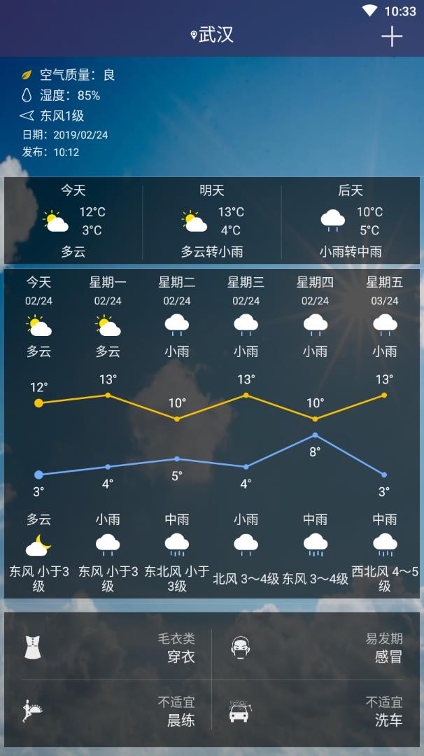 时间和天气