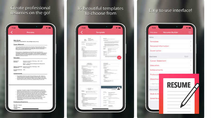 简历制作者app