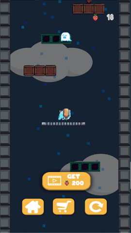 不断向上跳3