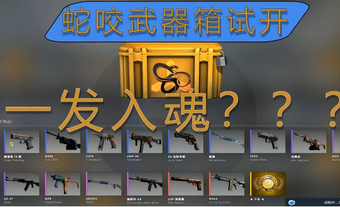 csgo一般都开什么箱子？CSGO新手建议开哪种箱子