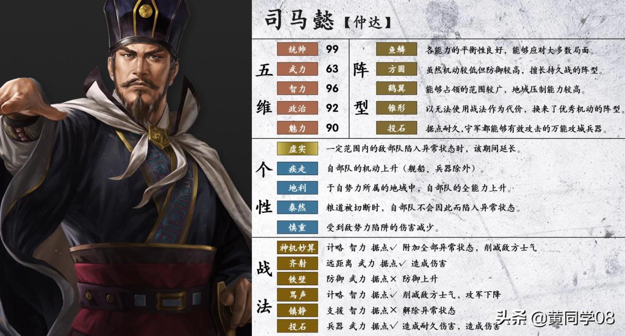 三国志14威力加强版最强武将，三国志14统帅前十武将