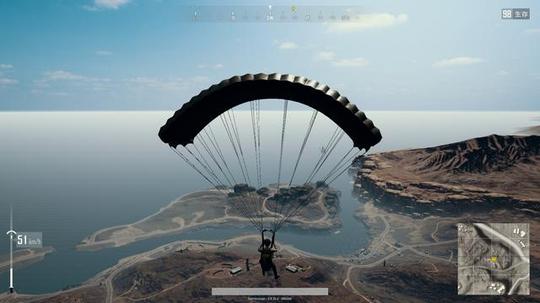 PUBG压伞技巧教学，PUBGmobile跳伞快速落地方法攻略