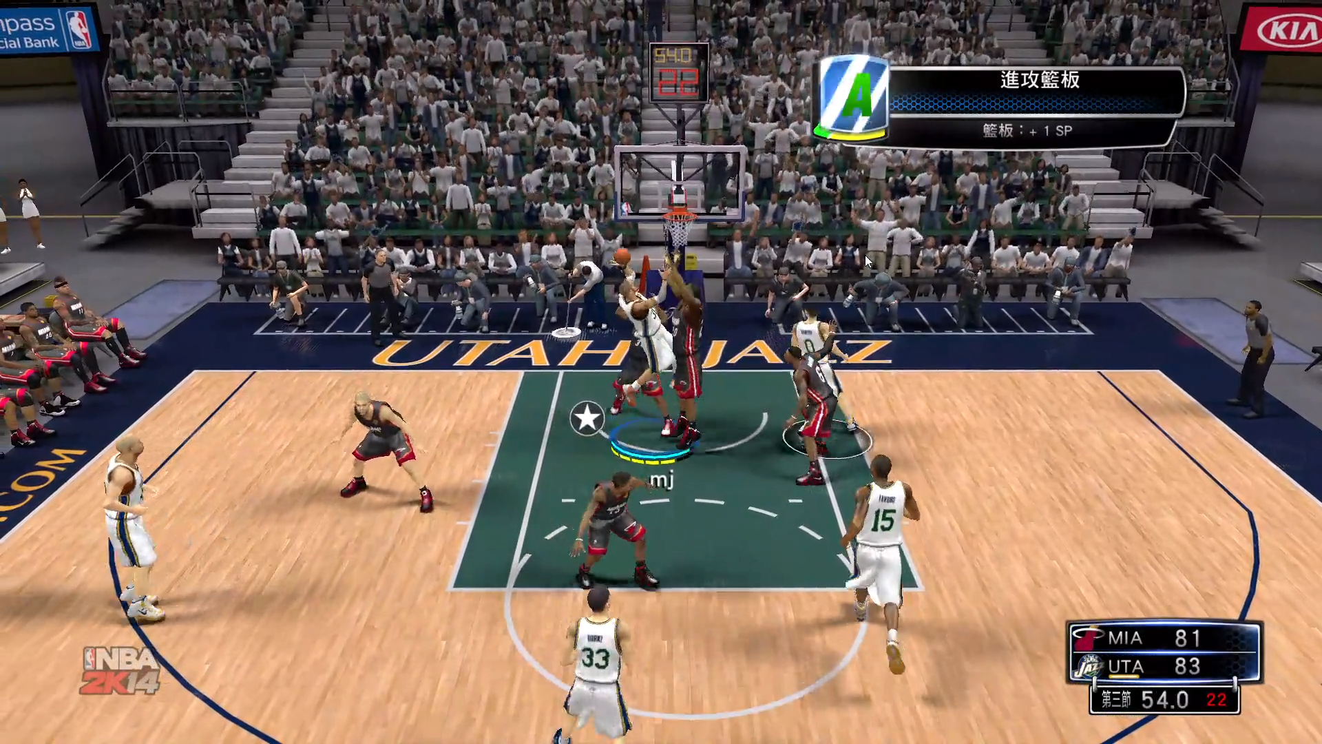 nba2k14生涯模式，nba2k14MC模式最佳投篮姿势